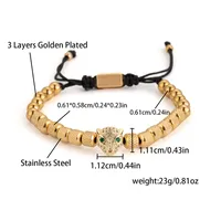 Retro Fruit Titanium Steel Plating Inlay Zircon Unisex Bracelets main image 5