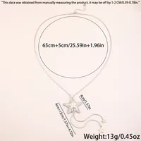 Star Classic Style Titanium Steel Y-Necklace Plating Lobster Trigger Clasp Closure main image 2