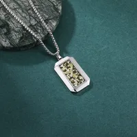 Geometric Vintage Style 304 Stainless Steel Pendant Necklace Wholesale main image 1