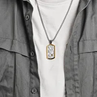Geometric Vintage Style 304 Stainless Steel Pendant Necklace Wholesale main image 5