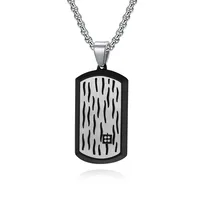 Geometric Vintage Style 304 Stainless Steel Pendant Necklace Wholesale sku image 1