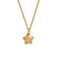 Star Simple Style Classic Style Natural Stone Copper Pendant Necklace Wholesale sku image 7