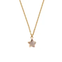 Star Simple Style Classic Style Natural Stone Copper Pendant Necklace Wholesale sku image 8