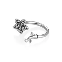1 Piece 316L Stainless Steel  Casual Simple Style Classic Style Rose Zircon Polishing Inlay Ear Cartilage Rings & Studs Nose Rings & Studs main image 4