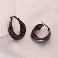 1 Par Ronda Elegante Señora Estilo Simple Acero Inoxidable 304 Aretes main image 6