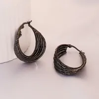 1 Par Ronda Elegante Señora Estilo Simple Acero Inoxidable 304 Aretes main image 5