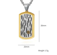 Geometric Vintage Style 304 Stainless Steel Pendant Necklace Wholesale main image 2