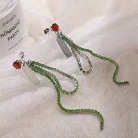 1 Paire Lignes Luxueux Style Simple Style Classique Acier Inoxydable 304 Boucles D'Oreilles main image 1