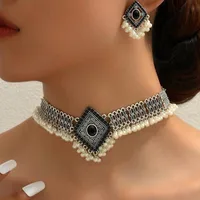 Glam Shiny Alloy Geometric Women's Jewelry Set main image 4