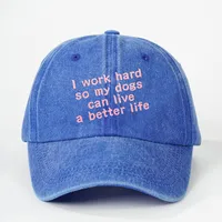 Unisex Slogan Curved Eaves Embroidery Casual Simple Style Streetwear Baseball Cap main image 4