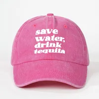 Unisex Slogan Curved Eaves Embroidery Casual Simple Style Baseball Cap main image 2