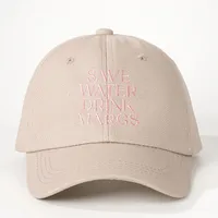 Unisexe Slogan Avant-Toit Incurvé Broderie Décontractée Style Simple Vêtement De Rue Casquette De Baseball main image 5