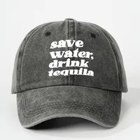 Unisex Slogan Curved Eaves Embroidery Casual Simple Style Baseball Cap sku image 3