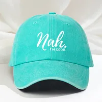 Unisex Vocabulary Words/Name Curved Eaves Embroidery Casual Simple Style Streetwear Baseball Cap sku image 5