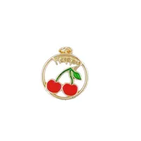 1 Piece Copper Polished Cherry Pendant main image 5