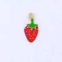 1 Piece Copper Polished Cherry Pendant sku image 13