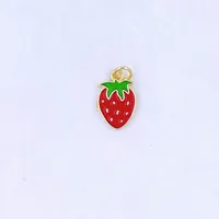 1 Piece Copper Polished Cherry Pendant sku image 7