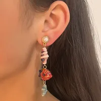 1 Pair Fish Cute Ceramics Drop Earrings main image 5