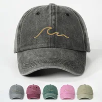 Unisex Solid Color Curved Eaves Embroidery Casual Simple Style Streetwear Baseball Cap main image 1