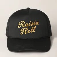 Unisexe Mots De Vocabulaire/Nom Avant-Toit Incurvé Broderie Décontractée Style Simple Vêtement De Rue Casquette De Baseball main image 2