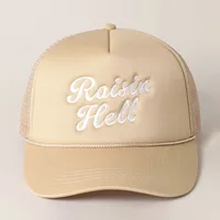 Unisexe Mots De Vocabulaire/Nom Avant-Toit Incurvé Broderie Décontractée Style Simple Vêtement De Rue Casquette De Baseball main image 4