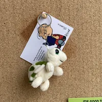 Cute Plush Animal Unisex Bag Pendant Keychain sku image 2