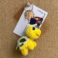 Cute Plush Animal Unisex Bag Pendant Keychain sku image 3