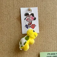 Cute Plush Animal Unisex Bag Pendant Keychain sku image 10