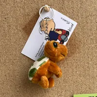 Cute Plush Animal Unisex Bag Pendant Keychain sku image 4