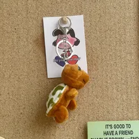 Cute Plush Animal Unisex Bag Pendant Keychain sku image 11