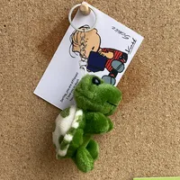 Cute Plush Animal Unisex Bag Pendant Keychain sku image 6