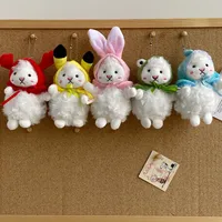 Cute Plush Animal Unisex Bag Pendant Keychain main image 1