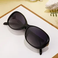 Oval Frame Vacation Classic Style Tac Gradient Tinted Lenses Full Frame Women's Sunglasses main image 3