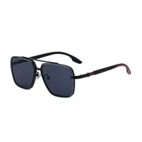 Square Solid Color Pc Full Frame Men's Sunglasses main image 4