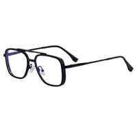 Square Vacation Simple Style Pc Gradient Tinted Lenses Full Frame Men's Sunglasses main image 5