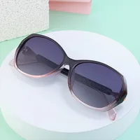 Square Vacation Classic Style Tac Gradient Tinted Lenses Full Frame Women's Sunglasses main image 3
