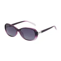 Oval Frame Vacation Classic Style Tac Gradient Tinted Lenses Full Frame Women's Sunglasses sku image 4