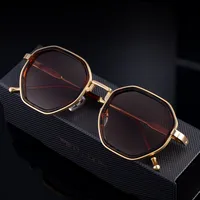 Square Vacation Pc Gradient Tinted Lenses Full Frame Men's Sunglasses main image 4