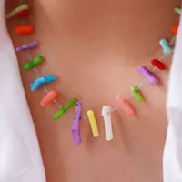 Élégant Femme Vêtement De Rue La Pierre Naturelle Acier Au Titane Géométrique Placage Femmes Ensemble De Bijoux main image 2