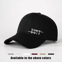 Unisex Vocabulary Words/Name Curved Eaves Embroidery Casual Simple Style Streetwear Baseball Cap main image 2
