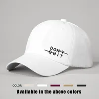 Unisex Vocabulary Words/Name Curved Eaves Embroidery Casual Simple Style Streetwear Baseball Cap main image 3