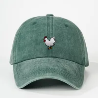 Unisex Cock Curved Eaves Embroidery Casual Simple Style Streetwear Baseball Cap main image 2