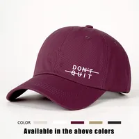 Unisexe Mots De Vocabulaire/Nom Avant-Toit Incurvé Broderie Décontractée Style Simple Vêtement De Rue Casquette De Baseball main image 5