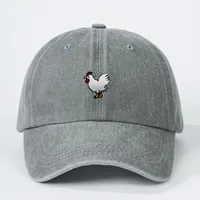 Unisex Cock Curved Eaves Embroidery Casual Simple Style Streetwear Baseball Cap main image 5