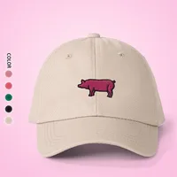 Unisex Animal Curved Eaves Embroidery Casual Simple Style Streetwear Baseball Cap main image 4