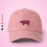 Unisex Animal Curved Eaves Embroidery Casual Simple Style Streetwear Baseball Cap sku image 5