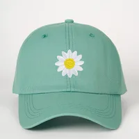 Femmes Fleur Avant-Toit Incurvé Broderie Décontractée Style Simple Vêtement De Rue Casquette De Baseball main image 5