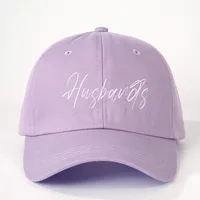 Unisexe Mots De Vocabulaire/Nom Avant-Toit Incurvé Broderie Décontractée Style Simple Vêtement De Rue Casquette De Baseball main image 5