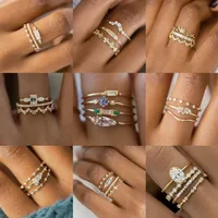 Classic Style Alloy Geometric Plating Women's Rings main image 1