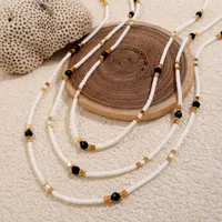 Perle Glamour Luxueux Reine Acier Inoxydable 304 Collier De Gros main image 3